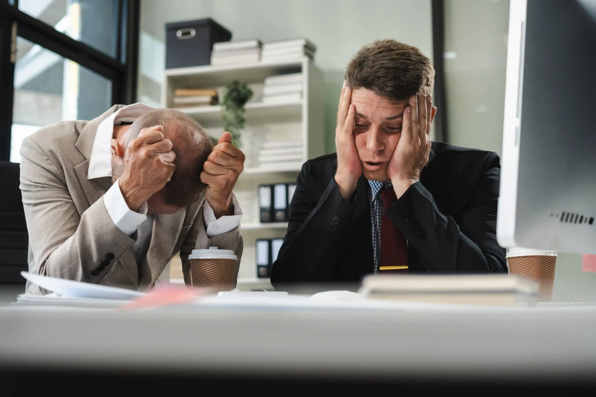 Business professionals in a meeting